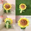 Plush Cartoon Sunflower Toys Children Soft Fill Doll Decorations Gift Holiday
