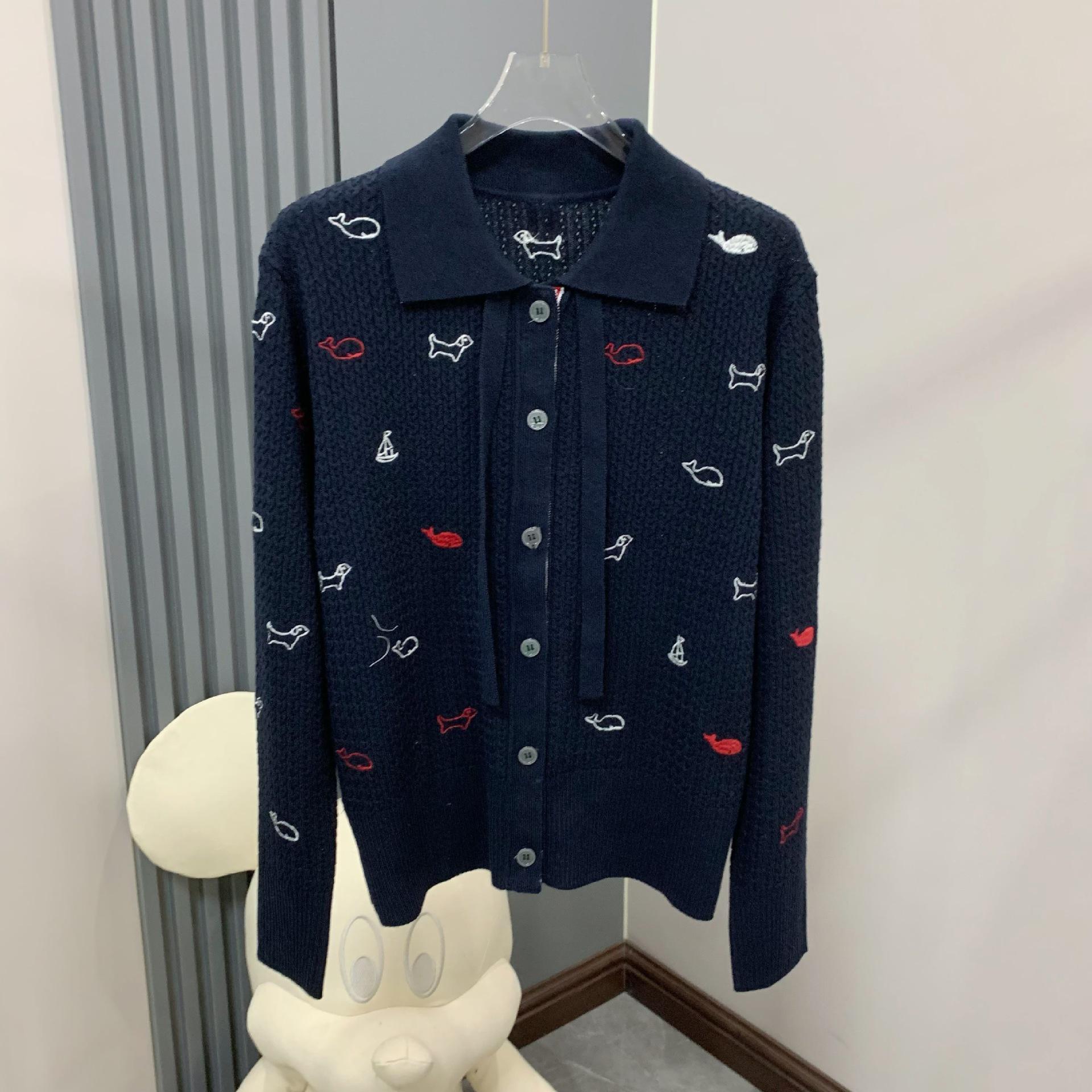 

THOM BRASSY 9292 Кардиган с вышивкой животных Medium