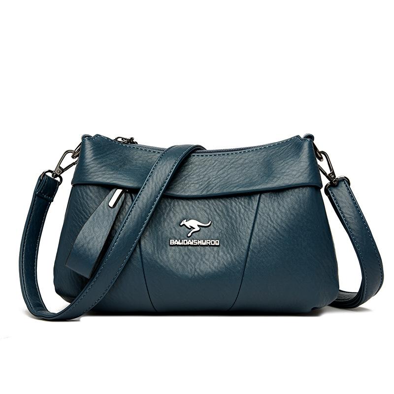 Women's bag summer new mother bag shoulder bag splicing messenger bag atmospheric women's pillow bag