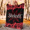 Slipknot Flannel Blanket Soft All-Season Throw, Design for Camping, Car Travel, Hiking Sofa, Bed, Office Perfect Gift for Parties