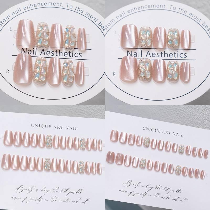 Artă Unghii Articole de Unghii Portabile pentru Femei Detașabile la Modă Rezistente la Uzură