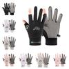 Breathable Sunscreen Ice Silk Gloves Anti-Sunburn Summer Sunscreen Gloves  Running