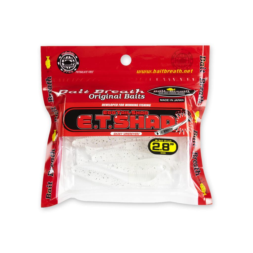 Bait Breath Eggtail Shad 2.8 inch #741 Ultimate Whitefish