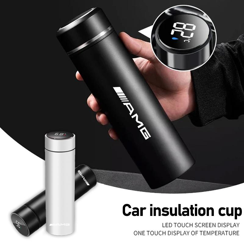 2025 Het smart isolerad kopp resekaffekoppar vattenflaska presentförpackning för Mercedes Benz AMG W203 W206 W220 W205 W211 W212 W201 W