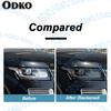 Car Headlight Protective Film Smoked Black Tint Wrap Vinyl Transparent TPU Protective  For Range Rover Vogue L405 2013-