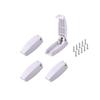 5 pieces RV universal luggage door clip buckle RV luggage compartment door stopper camping door buckle is used to safely fix the door ABS material