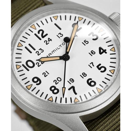 Hamilton Khaki Field Mechanical Hand-Winding Men's Watch H69529913 (Officially Imported) with Official Warranty