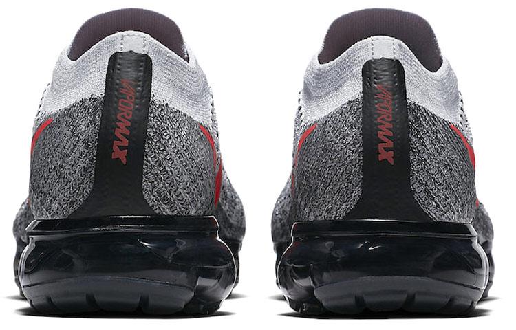 Nike Air VaporMax Platin Rot Schwarz 849558-020