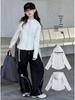 Girls' Slim-Fit Hooded Jacket - Autumn 2025 Fashionable Style for Big Kids