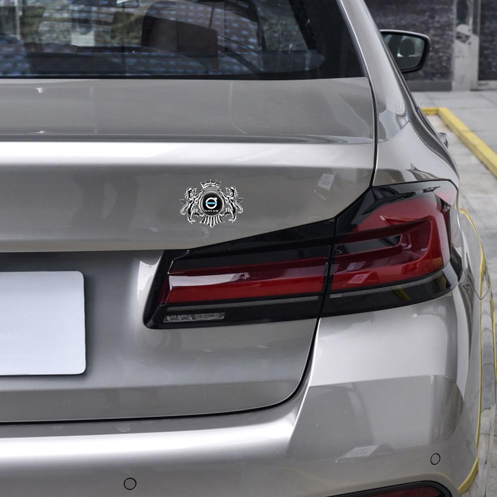 3D Metal Car Body Window Decor Stickers Badges Auto Styling For Volvo RDESIGN XC60 XC90 S60 S80 S60L V40 V60 AWD V90 Accessories ari963