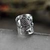 Beautiful S925 Silver Wide Adjustable Ring Featuring Elegant Fish And Geometric Patterns