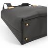 Authentische Ferragamo 2-Wege-Handtasche schwarzes Leder sf5608cc