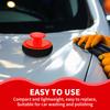 Car Polishing Waxing Sponge Brush Wheel Tire Paint Cleaning Applicator Pad Soft Foam Round Shaped Truck Motor Auto Detail Tool