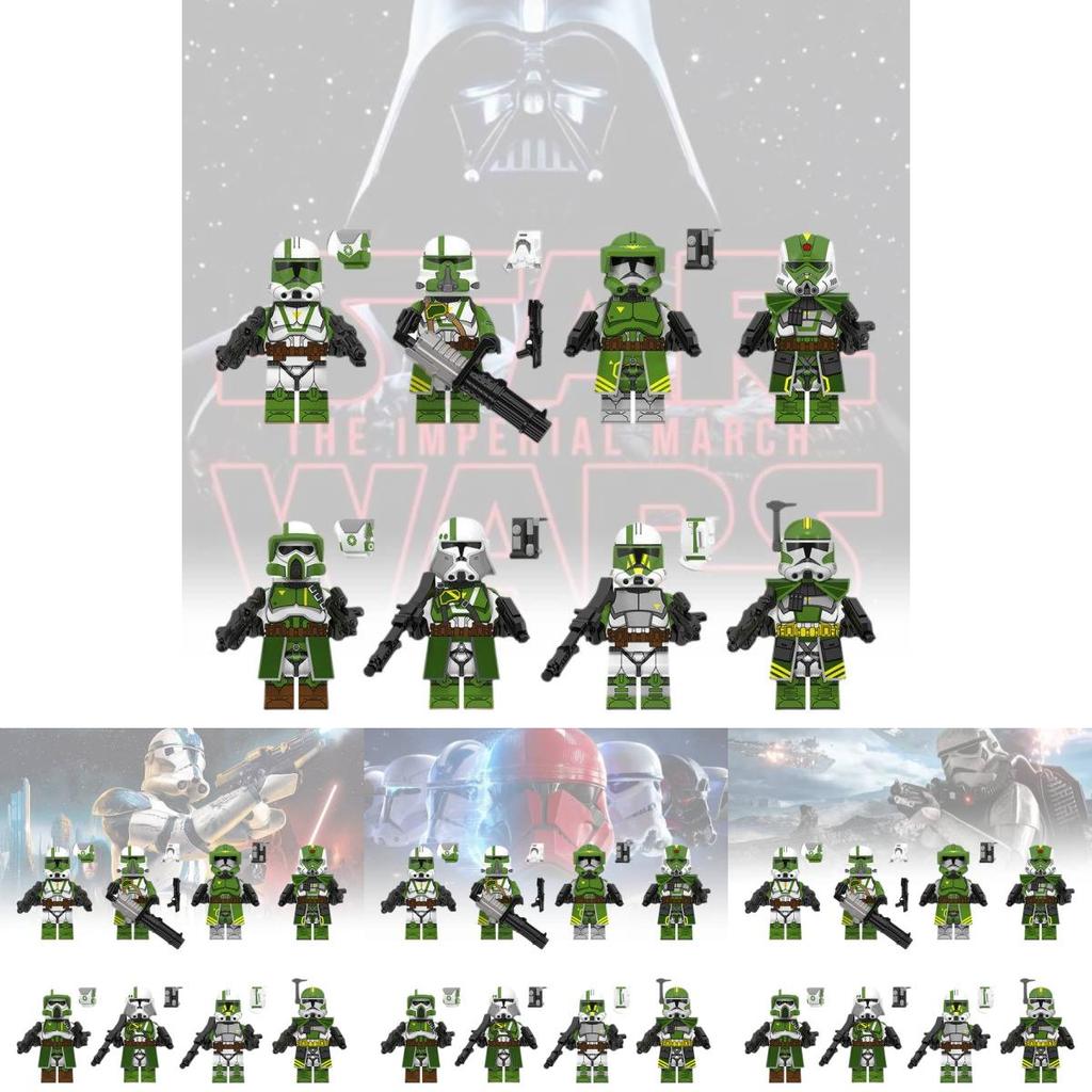 Wm6125 Apocalypse Commander Soldier Building Block Toy Set For Creative Play And Imagination