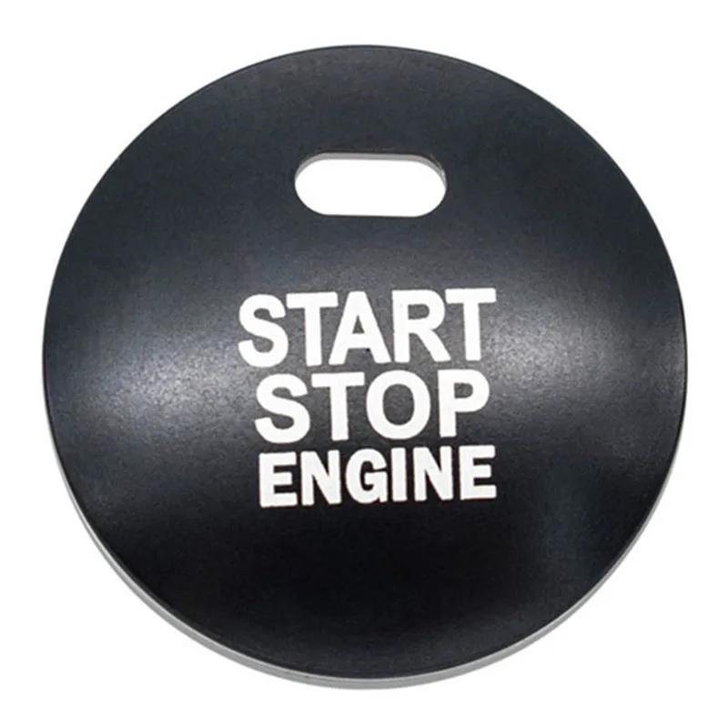 Car Inner Styling Sticker Console Engine Start/Push Button Trim Cover Fit For Mazda 3