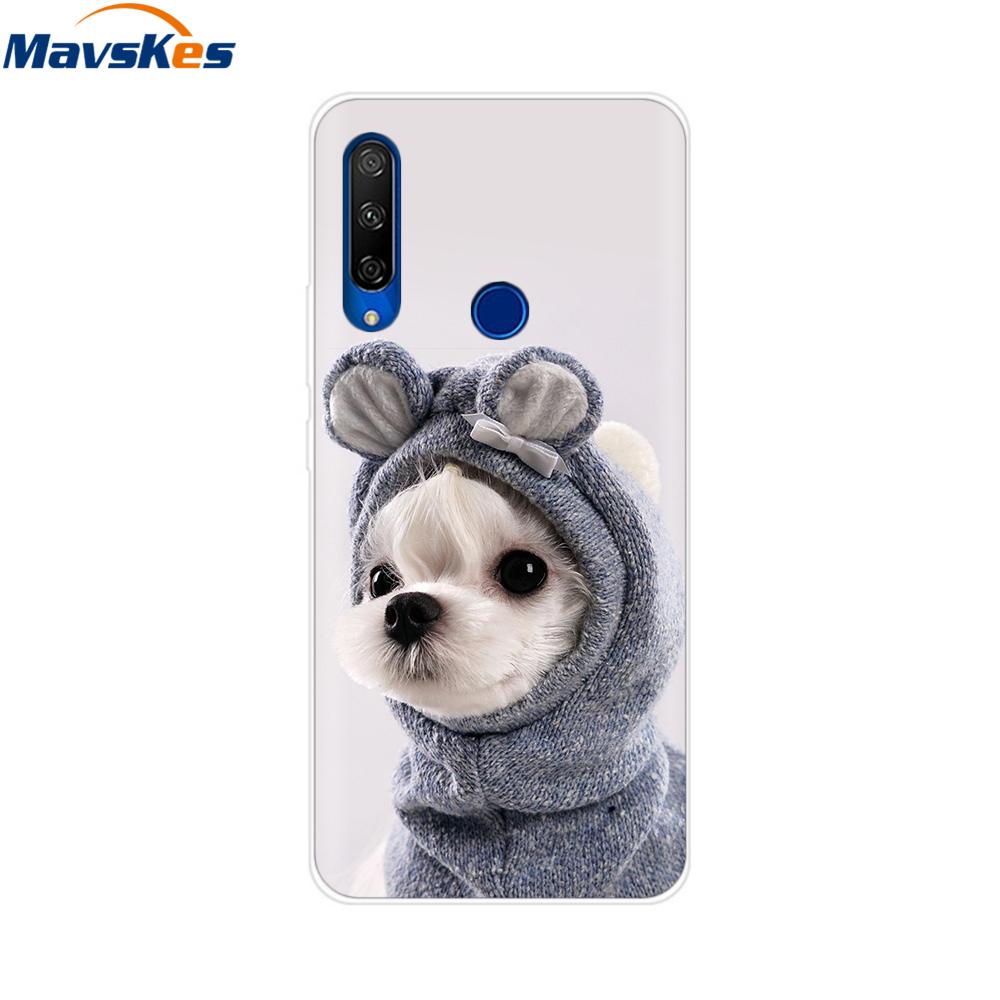 Painted Case For Alcatel 1S 2020 5028Y 5028D Case TPU Soft Silicone Cover Funda For Alcatel 1S 2020 Case Cover Etui Bumper Coque