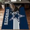 American Football Team Rug Game Carpet, Floor Mat for Bedroom Living Room Entryway Rug, Home Decor Idea Gift for Christmas Birthday