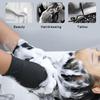 Hair Dye Glove Professional For Hair Styling And Dyeing Thick Latex Black Corrosion Resistance High Elasticity Hairdressing Tool
