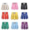 Muay Thai Shorts Pants Ribbon Kickboxing Boxing MMA UFC Martial Arts Fight Unisex Men Women Kid Quick Dry Print Elastic High Waist Polyester Training