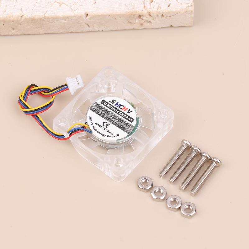 3007 PWM Hız Ayarlı Fan CPU Soğutma Radyatörü Soğutma Fanı 4 Pinli JST Arayüzü Raspberry Pi 5 Yedek Parçaları İçin