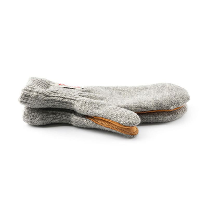 NEWBERRY KNITTING Deerskin Mittens - Grey