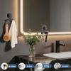 Removable Suction Cup Razor Holder Wall Mounted Shaver Storage Rack  Washroom Wall