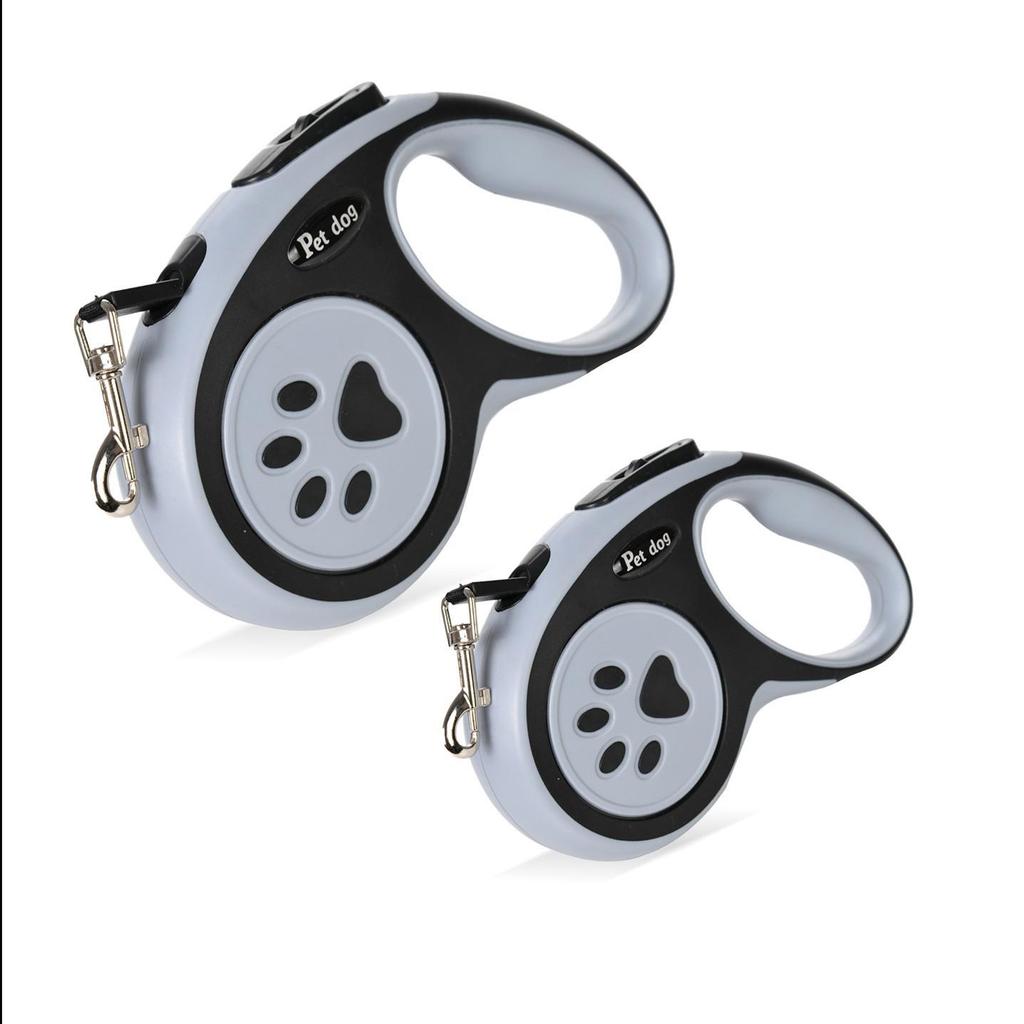 Coleira Retrátil Automática para Cães - Anti-Fuga para Cães Pequenos e Médios, Gatos, Teddy, Corgi