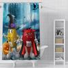 Chocolate Cartoon Shower Curtain Waterproof Polyester Fabric Paint Bath Curtains Home Bathroom Decor Curtain With Hook