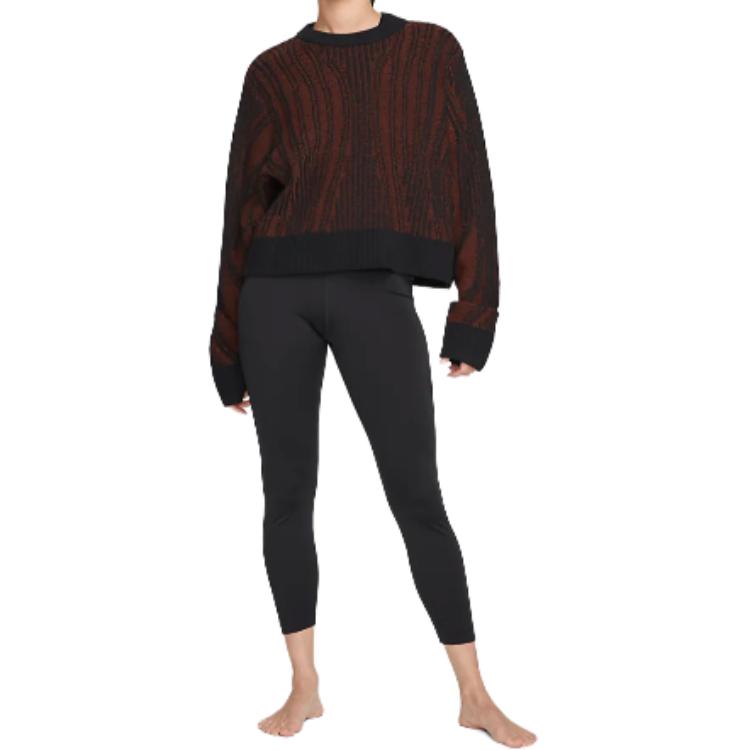 Nike Solid High-Waisted Leggings Women Leggings Black DN4765-010