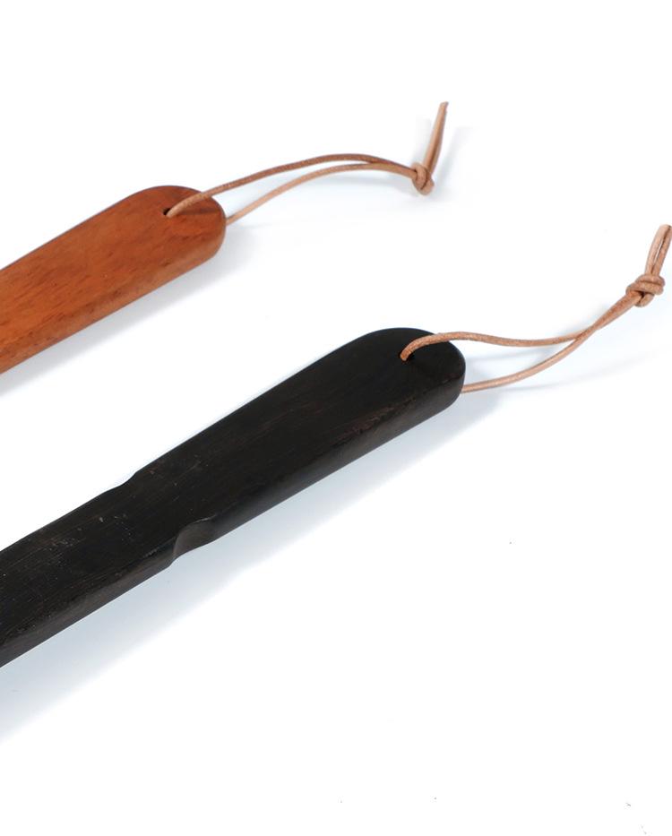 Palisander Zitan Massivtre Ryggskrape – Lilla Kløestillende Verktøy