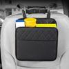 Keep Your Car Neat With Multiple Pocket Compartments Leather Seating Back Organizers Storage Bag For Family Long Journey