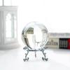 60mm Clear Crystal Ball with Stand Handcrafted Photography Prop for Magical Shots Elegant Home & Party Decor Gift for Women
