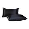 Satin Pillowcase Smooth Cooling Faux Silk Pillow Case for Sleeping Wrinkle-Free Pillow Cover for Women Men