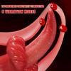 Zungenvibrator lecken, Nippel, Blowjob, Klitorisstimulator, Sexspielzeug, Vaginalbrust, weiblicher Dildo, Klitorisleckvibrator, beheizter Zungenvibrator