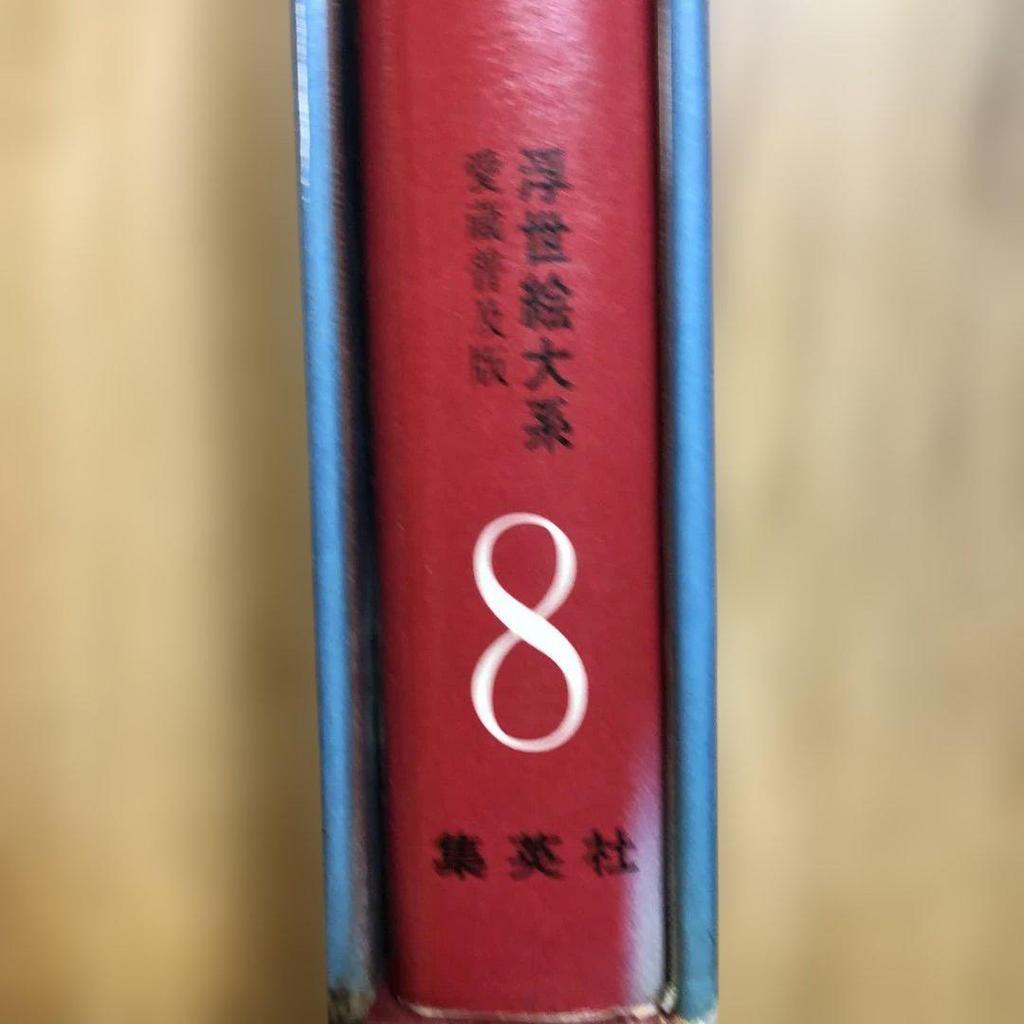 [USED] Ukiyo-e Taikei 8 Hokusai Ukiyo-e Art Book