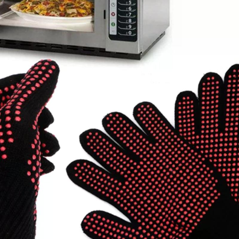 New Double-sided Hair Straightener Perm Curling Hairdressing Heat Resistant Finger Glove Hair Salon Styling Gloves