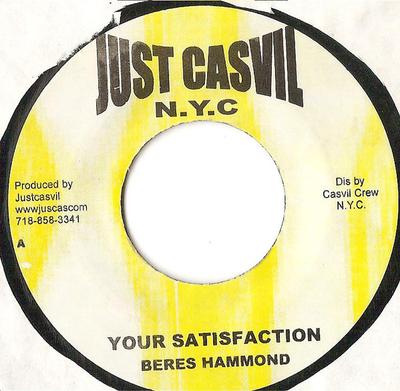 7palcová deska BERES HAMMOND - Your Satisfaction NONE Just Casvil N.Y US Reggae, Ska & Dub Použitá