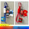 Chaveiro de Boneco da Argentina Messi Portugal C Ronaldo, Pingente Chaveiro de Camisa do Neymar Harland