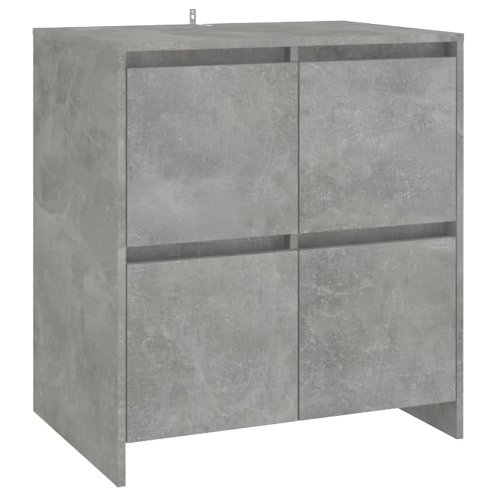Sideboard Concrete Grey 70 x 41 x 75 cm Particleboard