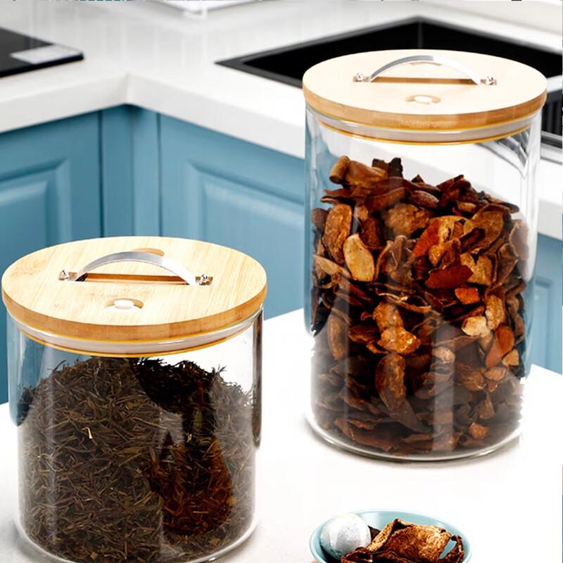 Homeglen Glass Food Storage Jar with Lid