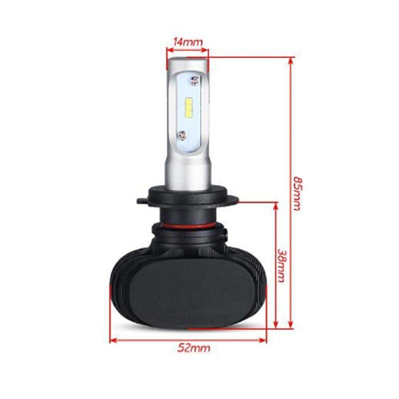 For Toyota RAV4 3rd Gen XA30 NonFL 2008 2pcs/lot Canbus Error Free White 9005 HB3 4000lm LED Tip Headlight Kit