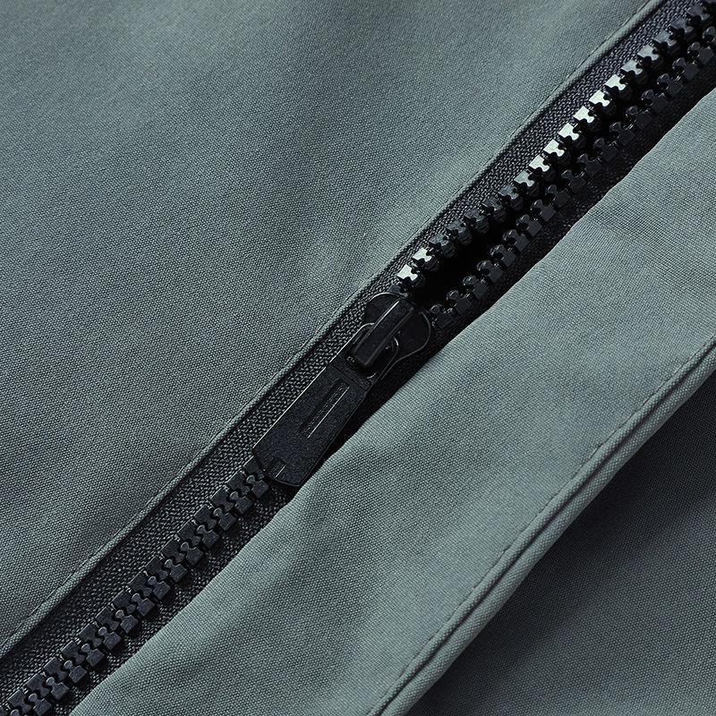 Sports and Leisure Jacket Loose Jacket Spring and Autumn Men's Jacket Youth Solid Color Hooded