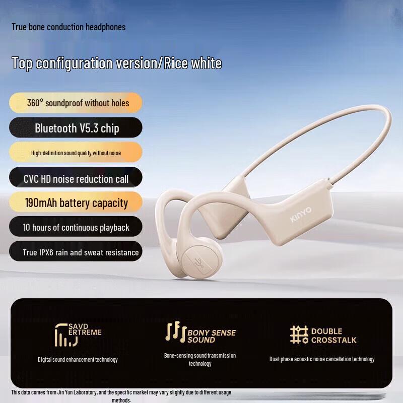 

JinYun X7i True Wireless Bone Conduction Sports Earbuds