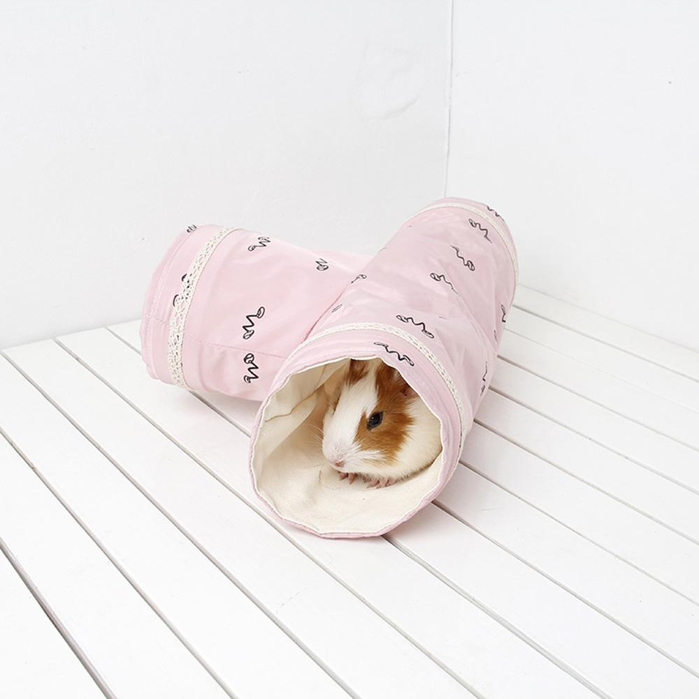 Interactive Exercising Pet Supplies Training Toy Playing Tube Hiding Cave Hamster Tunnel Toy