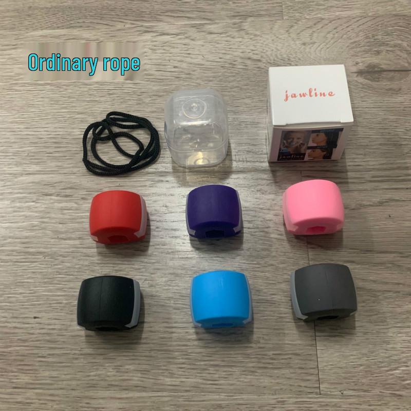 Jaw Trainer 2nd Gen: Silicone Facial Muscle Exerciser & Fitness Ball