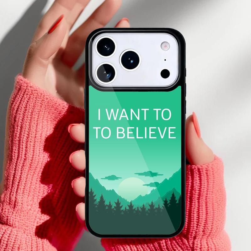 The X Files TV Series Bumper Phone Case for iPhone 17 Air 16e 15 14 13 Pro Max Back Cover for 12 11 Pro Coque