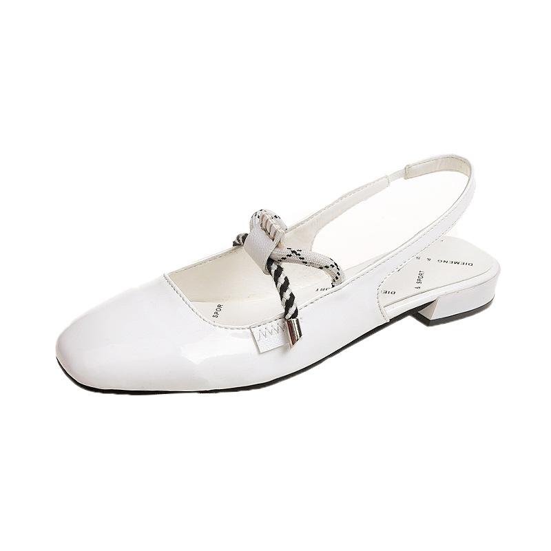 Sandalias de nuevo estilo para mujer Punteras Punteras Tacones gruesos  Tacones bajos Zapatos de mujer Todo partido comprar a buen precio — entrega  gratuita, reseñas reales con fotos — Joom