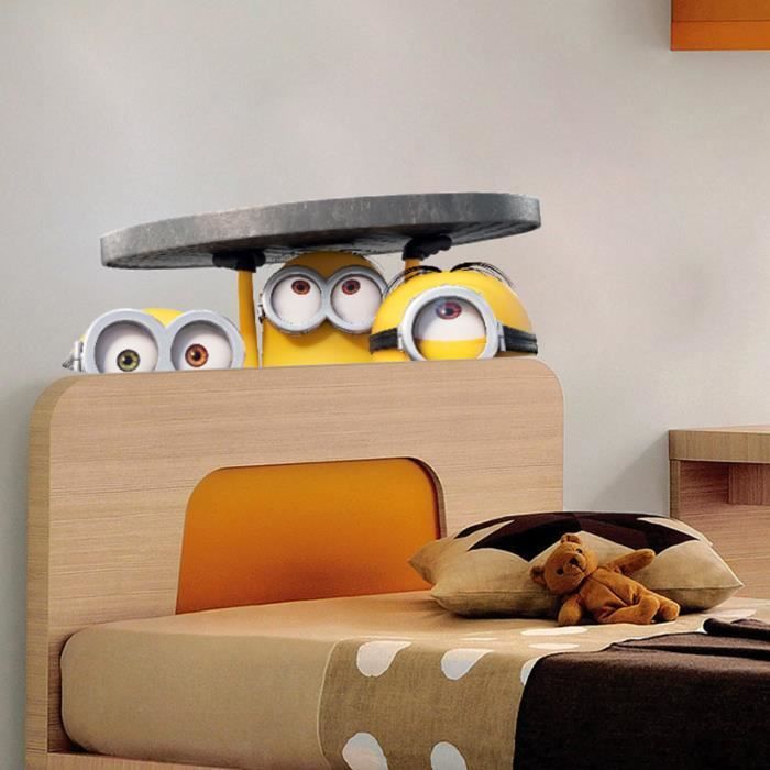 Stickers - Universal - The Minions - Manhole Theme - Dimensions W78 X H38 Cm - Repositionable