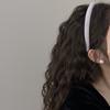 Autumn Winter 2024 Korean Style High Crown Macaron Color Headband for Women New Fashionable High-End Feel Hairband