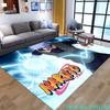 Bathroom Carpet Anime Uzumaki Naruto Cartoon Plush Rug Living Room Floor Mat Kitchen Bedroom Washable Non-slip Door Mats